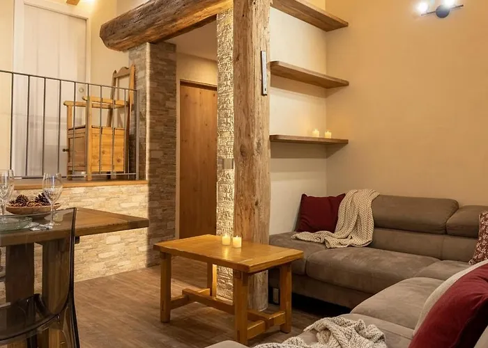 아파트 Paradiso Di - Mansarda Con Vista Montagne *